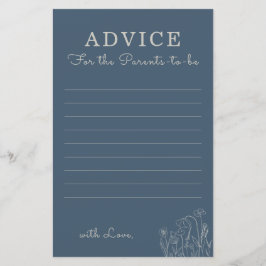 Topaz Blue Wildblomma Advice for Parents