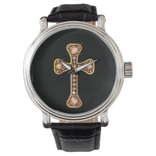 "Topaz" Christian Kor i Guld Watch Armbandsur