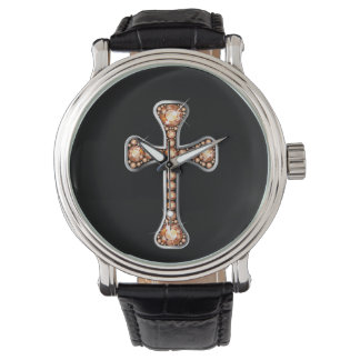 "Topaz" Christian Kor i Silver Watch Armbandsur