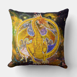 Topaz Cosmic Dragon Kudde