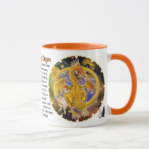 Topaz Cosmic Dragon Mugg