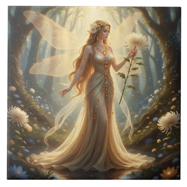 Topaz Fairy Kakelplatta (Framsidan)