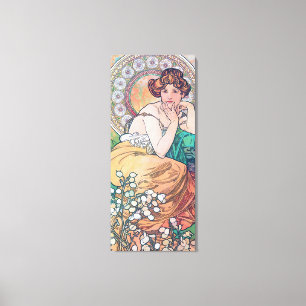 Topaz (fyra judier), Alphonse Mucha Canvastryck
