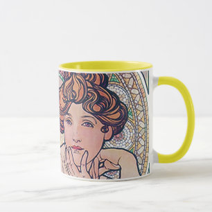 Topaz (fyra judier), Alphonse Mucha Mugg