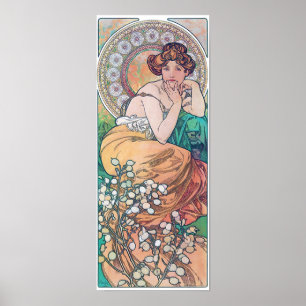Topaz (fyra judier), Alphonse Mucha Poster
