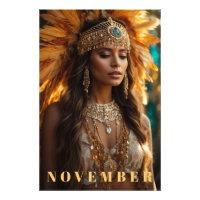 *~* Topaz NOVEMBER Headdress AP53 Birthstone