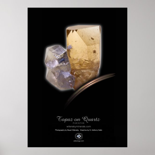 TOPAZ ON QUARTZ POSTER (Framsidan)