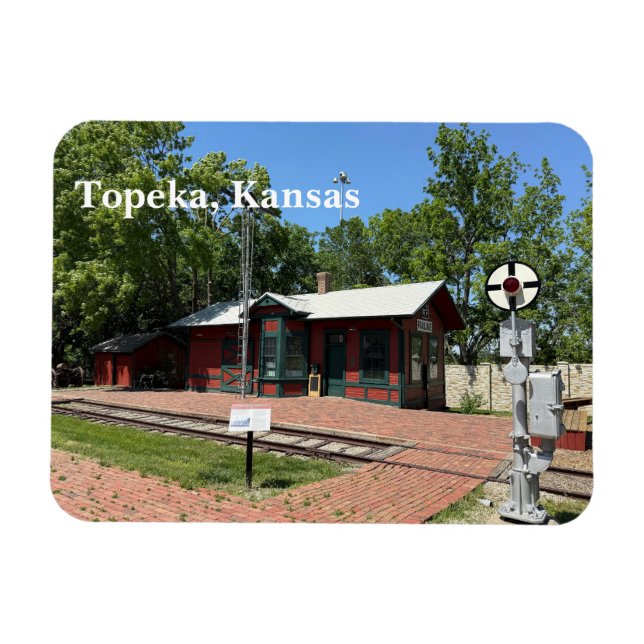 Topeka Kansas Magnet (Horisontell)