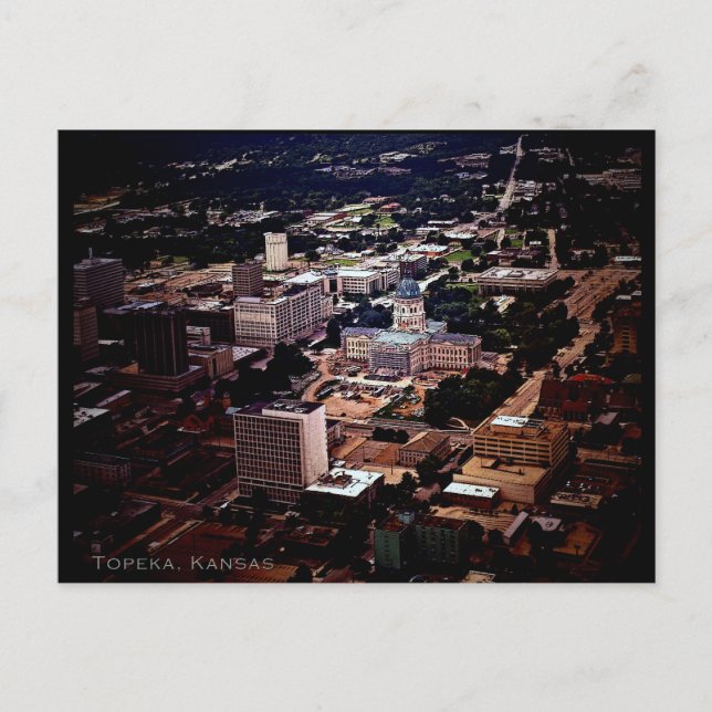 Topeka, Kansas Vykort (Framsida)