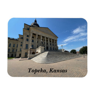 Topeka-staten Huvudstad Magnet
