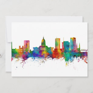 Topeka Wyoming Skyline Inbjudningar