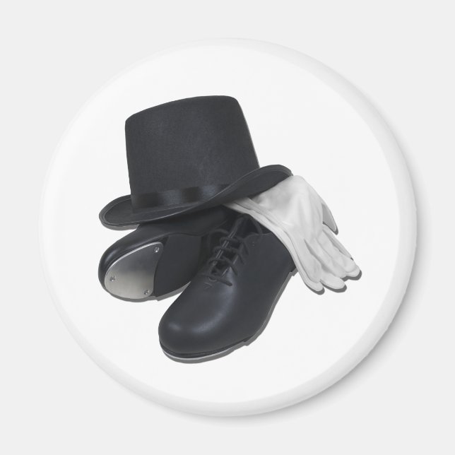 TopHatTapShoesGlove012511 Magnet (Framsidan)