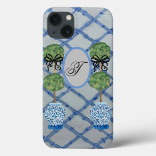 Topiary Blue Ginger Burk Burk Mat
