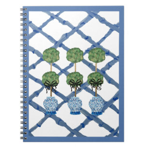 Topiary Chinoiserie Ginger Burk Burk Anteckningsbok