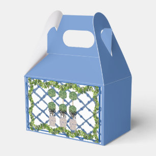 Topiary Chinoiserie Ginger Burk Burk Bröllop Presentaskar