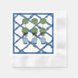 Topiary Chinoiserie Ginger Burk Pappersservett
