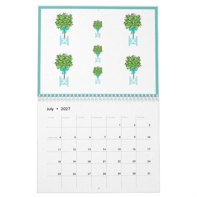 Topiary Garden Plant Box för Lime Träd Kalender (Jul 2027)