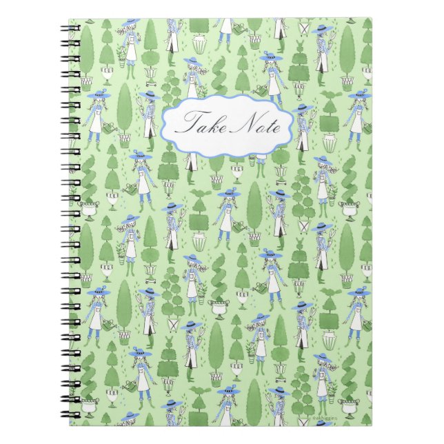 Topiary Journal Anteckningsbok (Framsidan)