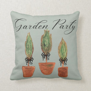 Topiary Topiaries Garden Flowers Kudde