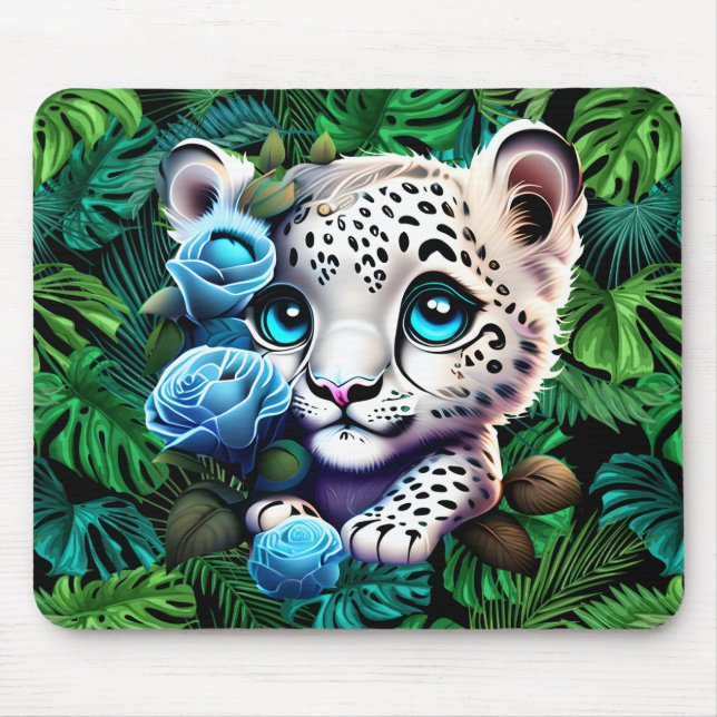 Topical White Leopard Unge Musmatta (Framsidan)