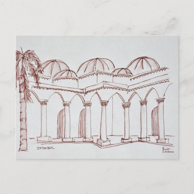 Topkapi Palace | Istanbul, Turkiet Vykort (Framsida)