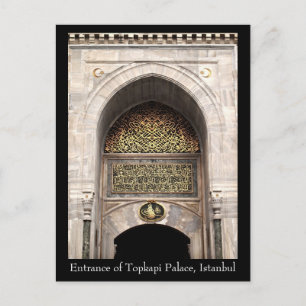 Topkapi Palace Vykort