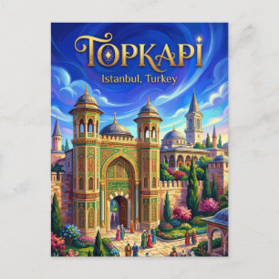 Topkapi-palatset, Istanbul, Marmara Vykort