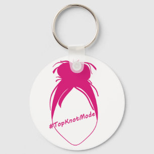 Topknotmode Keychain Nyckelring