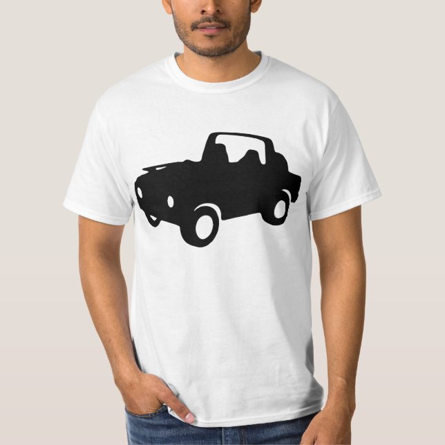 Topless Suzuki SJ T-shirt (Framsida)