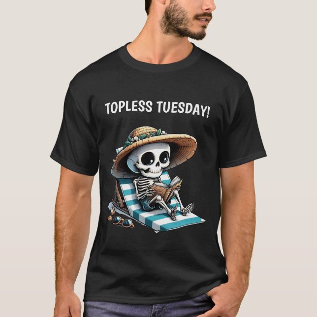 TOPLESS TUESDAY T SHIRT (Framsida)