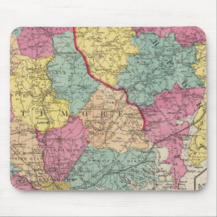 Topografiska atlas av Maryland fylke 3 Musmatta