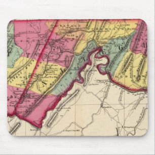 Topografiska atlas av Maryland fylken Musmatta