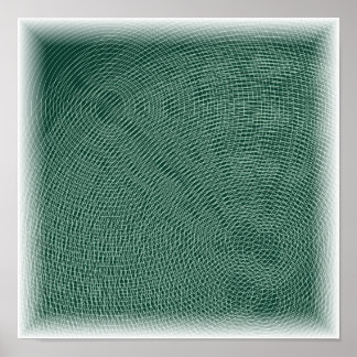 Topografiska konturlinjer - Höjdkarta Konst Poster