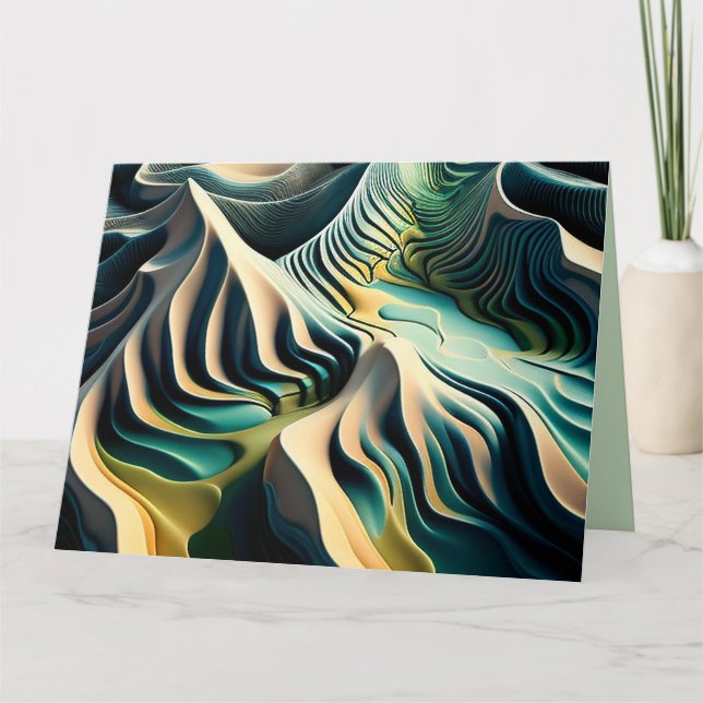 Topographic Currents Kort (Framsida)