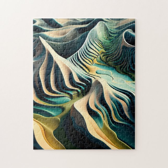 Topographic Currents Pussel (Vertikal)
