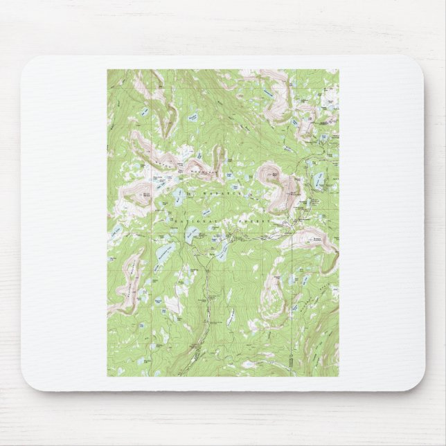 Topographic karta musmatta (Framsidan)