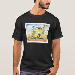 Topolino Fiat 1937. Vattenfärgen är färdig i Itali T Shirt