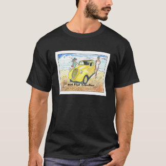 Topolino Fiat 1937. Vattenfärgen är färdig i Itali T Shirt