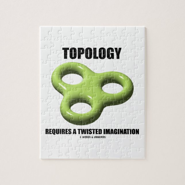 Topologi kräver en vriden fantasiToroid Pussel (Vertikal)