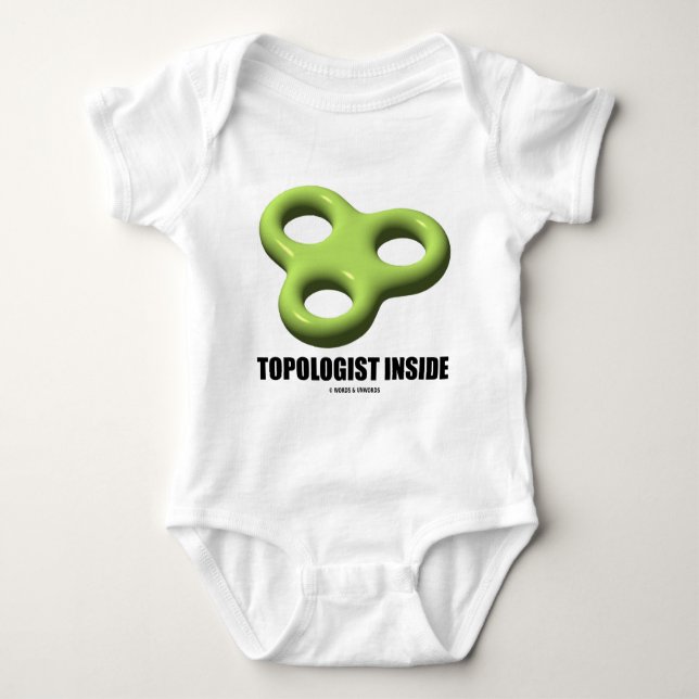 Topologist insida (toroiden) t shirt (Framsida)