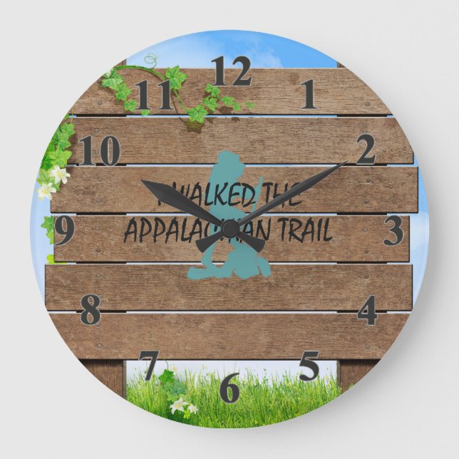 TOPP Appalachian Trail-vandrare Stor Klocka (Framsida)