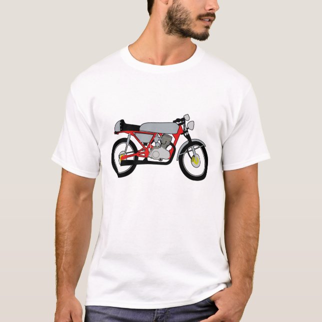 Topp- CafeRacer Tee Shirt (Framsida)