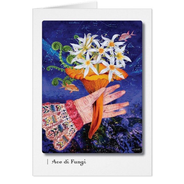 Topp- di Svamp Hälsningskort (Framsidan)