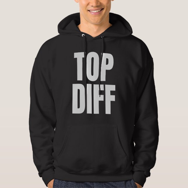Topp Diff Skillnad Lane Gaming  Meme Hoodie (Framsida)