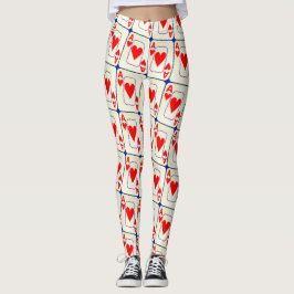 TOPP- HJÄRTOR LEGGINGS