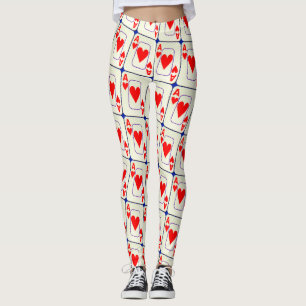 TOPP- HJÄRTOR LEGGINGS