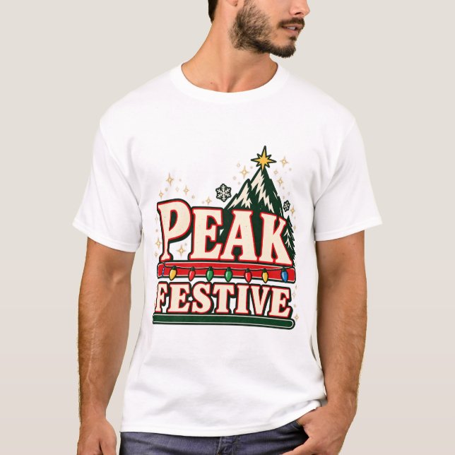 Topp Julig Jul T-Shirt (Framsida)