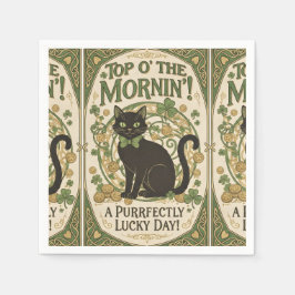 Topp på morgonen - St. Patrick's Day Pappersservett