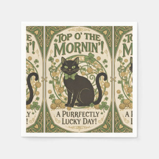 Topp på morgonen - St. Patrick's Day Pappersservett