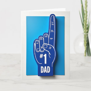 Topp Pappa Fet Grafik Kort